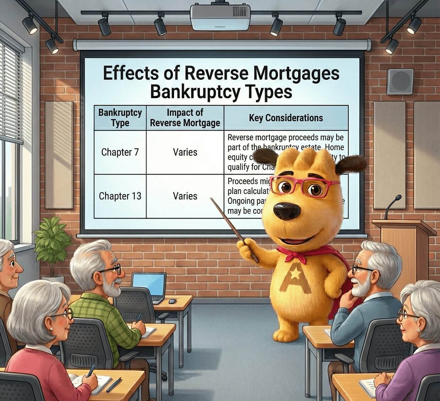 How bankruptcy can affect a reverse mortgage — Chapter 7 and Chapter 13 rules explained