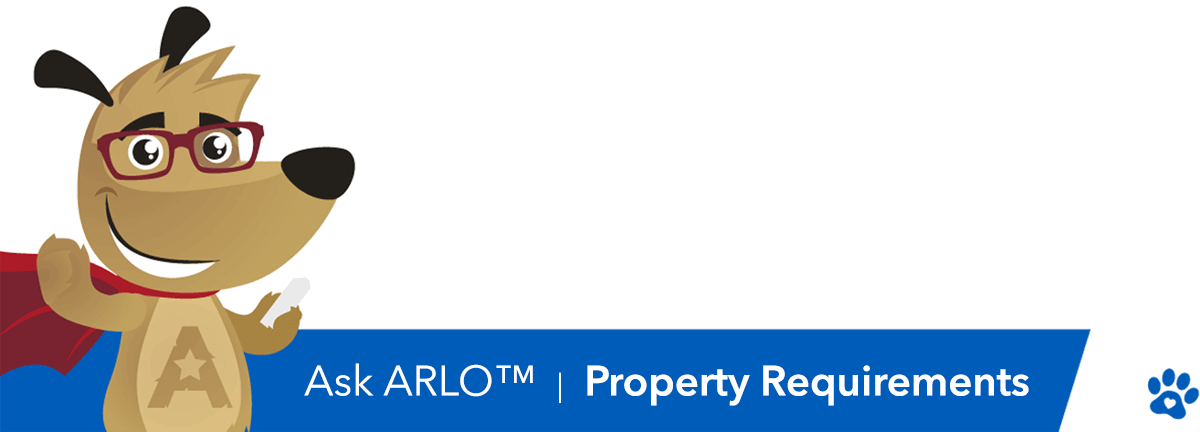 Ask ARLO™ Reverse Mortgage Property Requirements Questions
